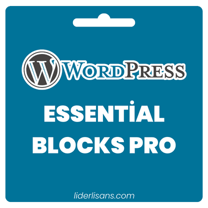 Essential Blocks Pro Eklentisi